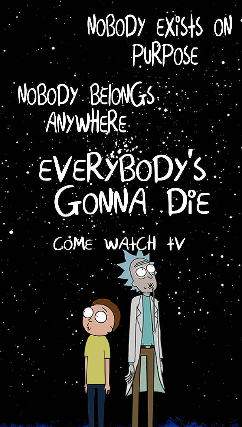Rick And Morty, evil, morty, pickle, poems, rick, rickandmorty, sayings, truth, HD phone wallpaper