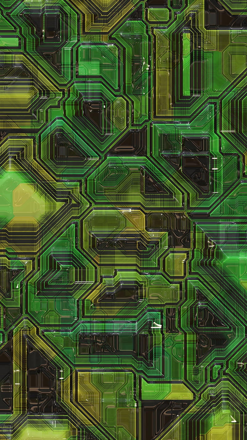 Circuitry, 3d, abstract, circuit, HD phone wallpaper