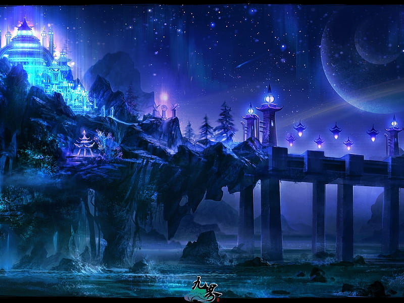 3D fantasy masterpiece-Nine world-the official game, HD wallpaper | Peakpx