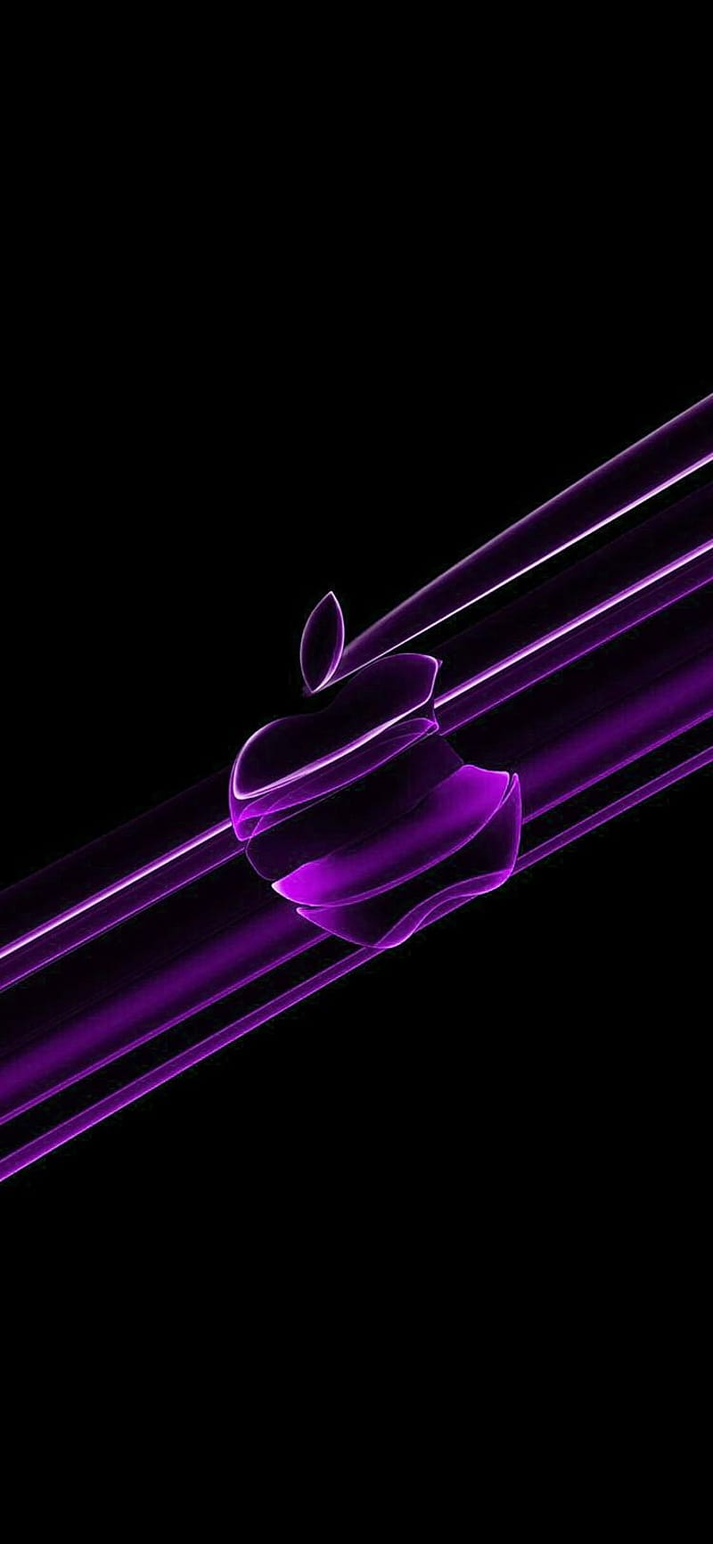 Purple Apple Logo . Apple logo iphone, Apple logo , Apple iphone, HD phone wallpaper