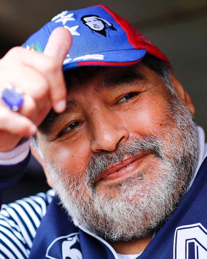 Maradona, diego, pelusa, futbol, HD phone wallpaper