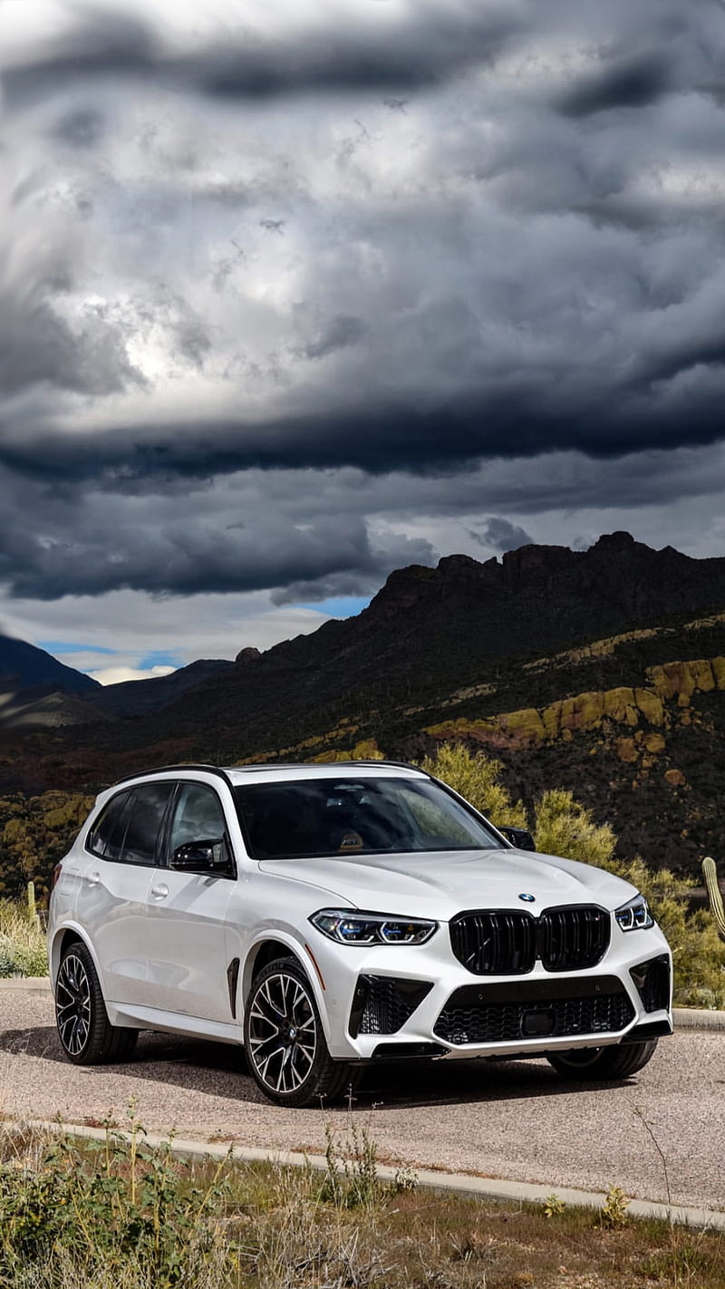 Bmw X5 M Competition Luxury M Power Suv Vehicle White X5 M Hd Mobile Wallpaper Peakpx