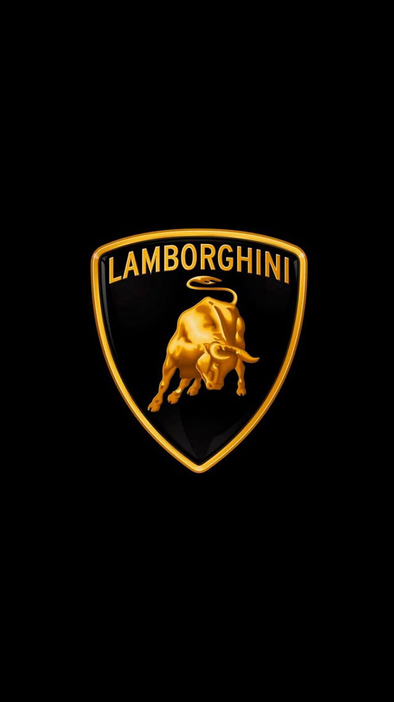 Lamborghini, logo, HD phone wallpaper