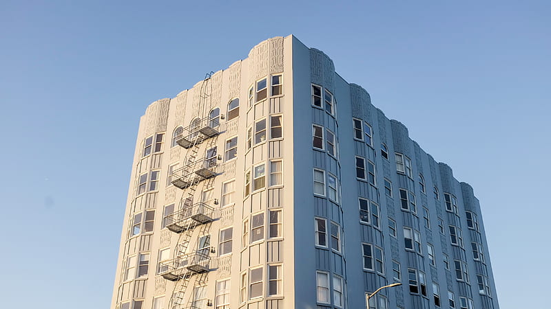 beige concrete building under blue sky during daytime, HD wallpaper