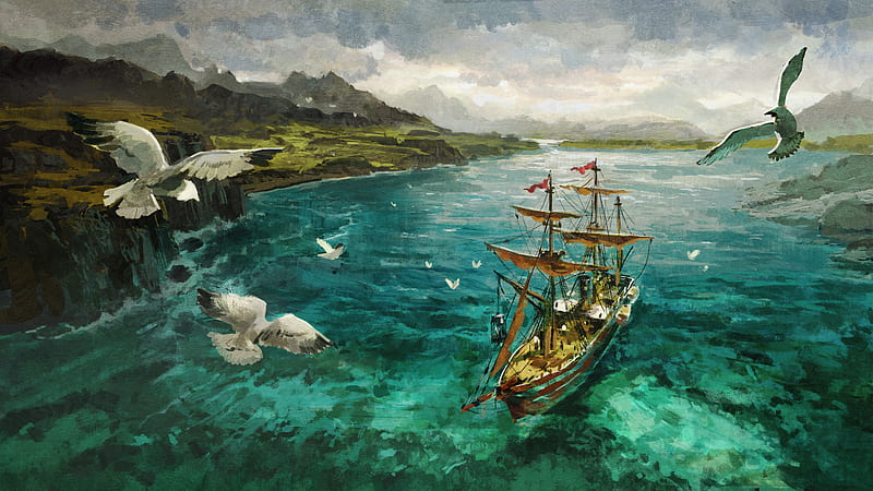 Anno 1800: Sunken Treasures, artwork, HD wallpaper