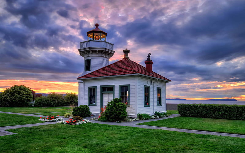 Gorgeous Lighthouse, HD wallpaper