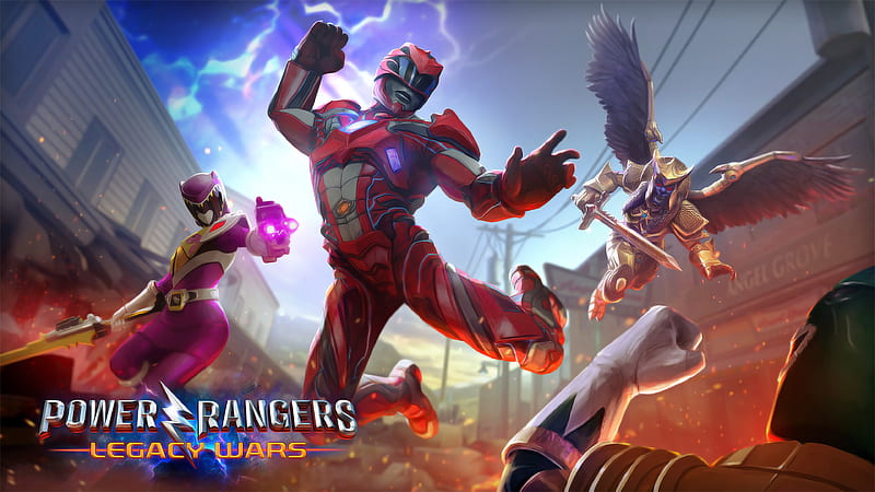 Power Rangers Legacy Wars , power-rangers, games, HD wallpaper