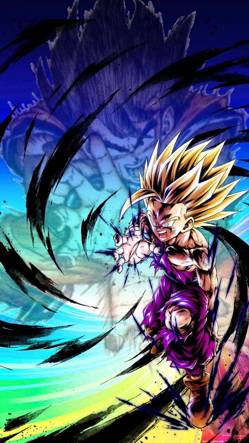 Gohan Super Saiyan 2 HD Mobile Wallpaper.