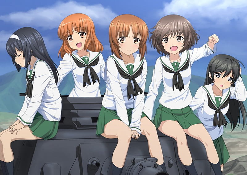 Girls And Panzer Girls Panzer Anime Hd Wallpaper Peakpx