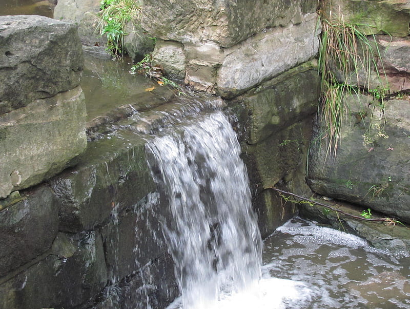 Flowing Nature, water, relaxing water, water flowing, soothing water, running water, water works, waterfalls, HD wallpaper