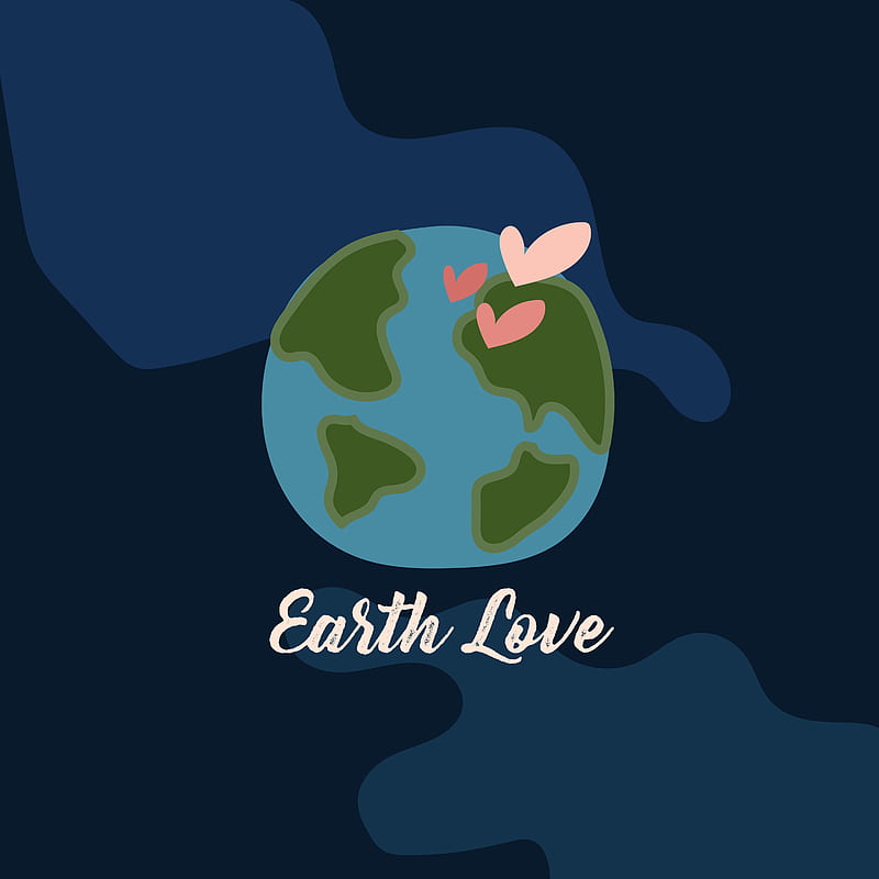 Earth day love, earth day, happy, nature, pastel, planet earth, protect nature, spring, spring time, HD phone wallpaper