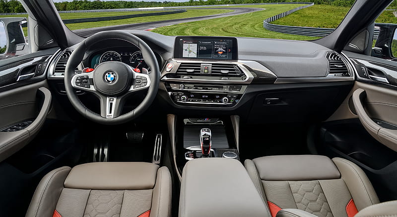 2020 Bmw X4 M Competition - Interior, Cockpit, Car, Hd Wallpaper 