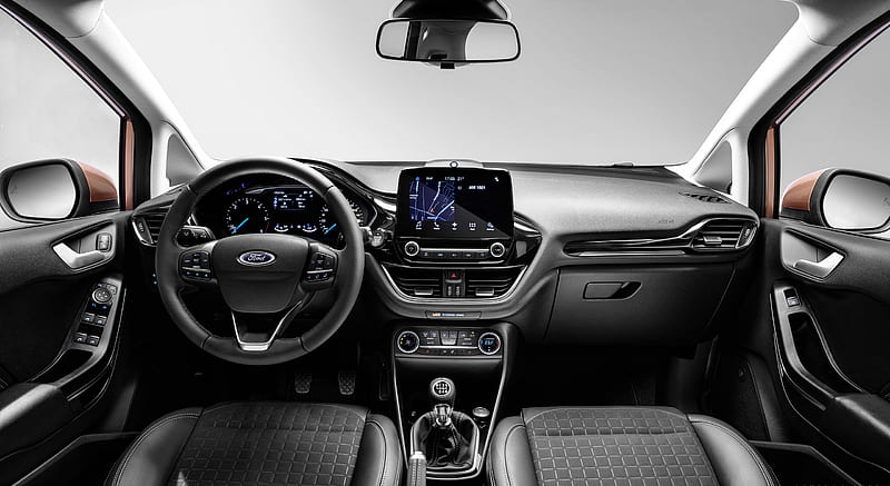 2017 Ford Fiesta Titanium (euro-spec) - Interior, Cockpit, Car, Hd 