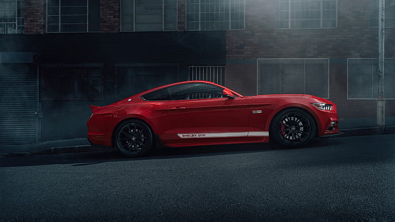 2021 Ford Mustang 50 Gt Race Red , ford-mustang, ford, 2021-cars, cars, behance, artist, artwork, digital-art, HD wallpaper