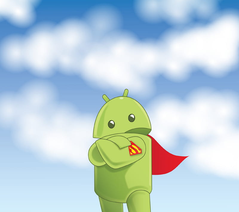 Superman, android, HD wallpaper