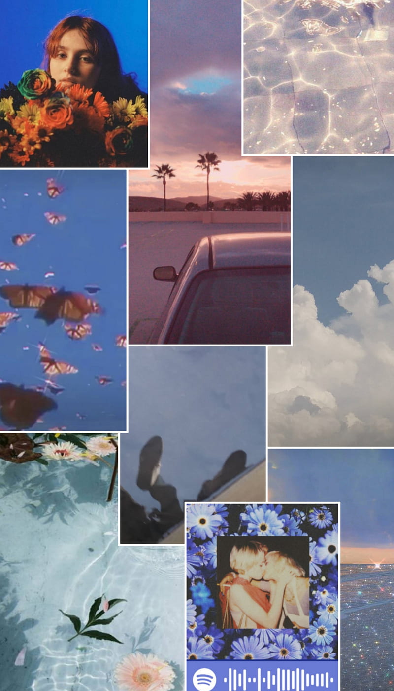 Indie moodboard, clouds, girl in red, girls, lesbian, lgbt, music ...