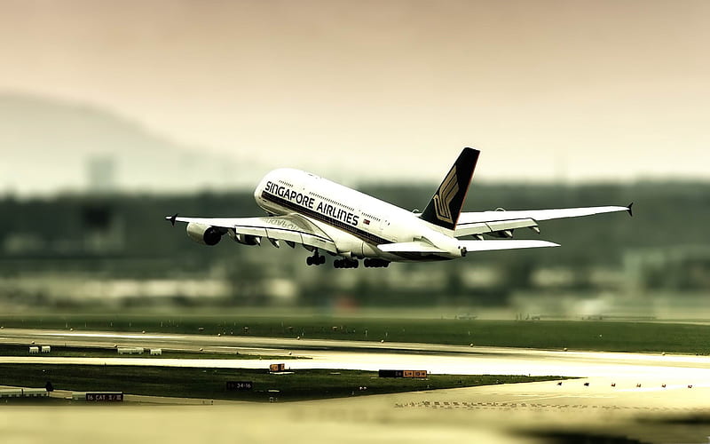singapore airlines-Aircraft transport, HD wallpaper