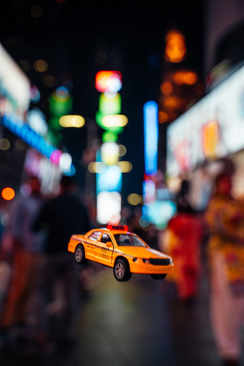 Times Square , manhattan, new york, new york city, new york taxi, ny, taxi, times square, HD phone wallpaper