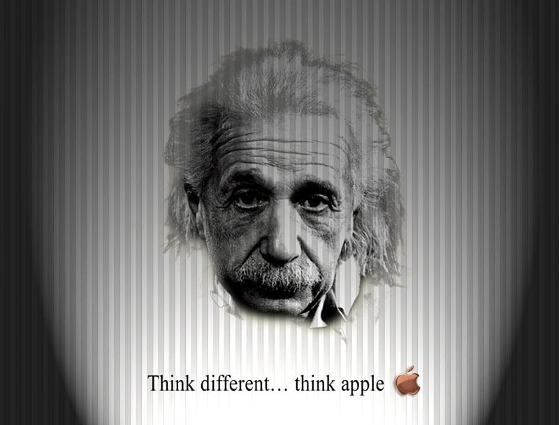 think Different, apple, different, think, HD wallpaper