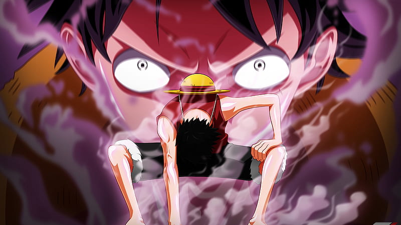 Tận hưởng những pha hành động đỉnh cao cùng One Piece Luffy Gears 2 Anime. Xem hình ảnh này và cảm nhận sức mạnh của vị captain khi sử dụng Gear Second!