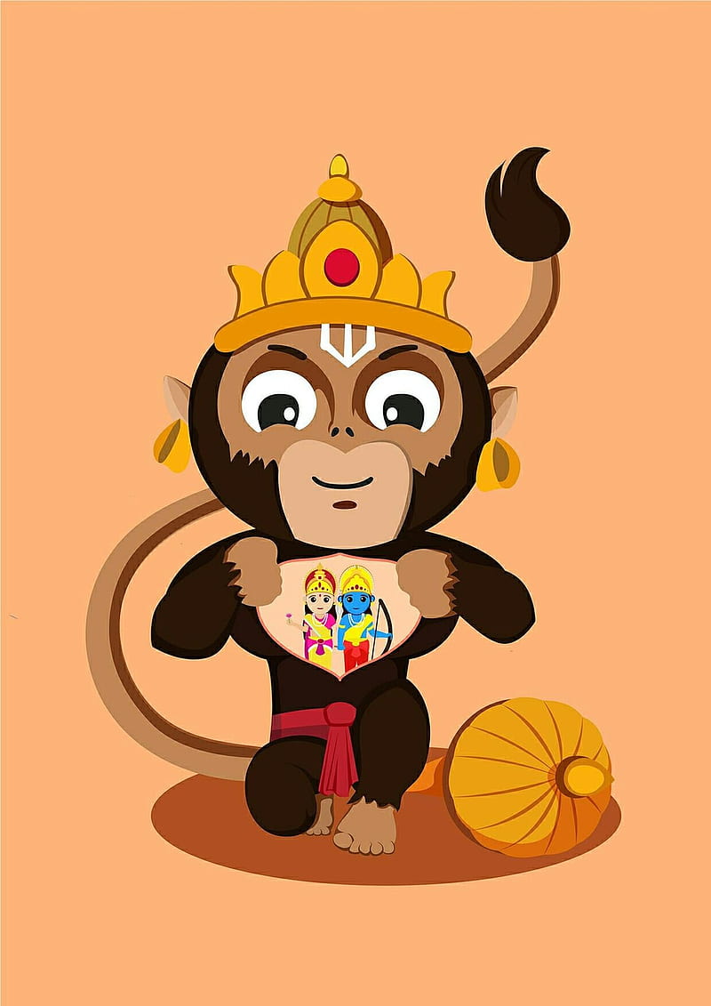 Hanuman, jai sriram, HD phone wallpaper