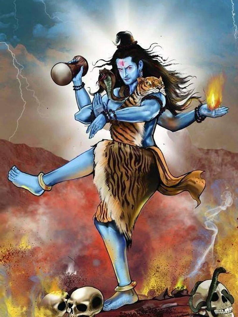 Angry Shiva : Bhagwan Shiva Angry, Angry Lord Vishnu, HD phone wallpaper