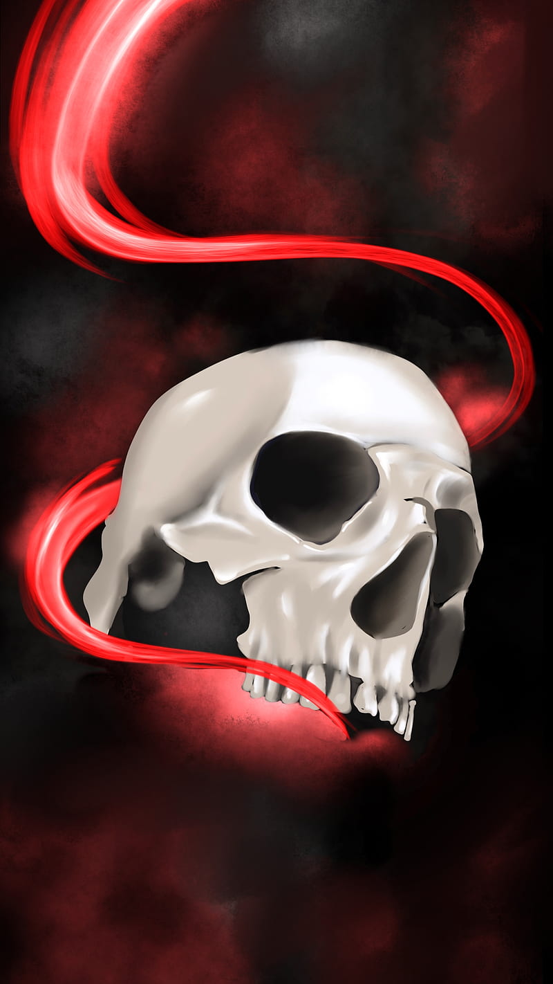 0 Skull RED Skulls  Skull  iPhone sad skeleton HD phone wallpaper   Pxfuel