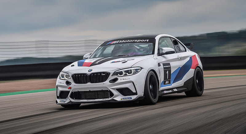 2020 BMW M2 CS Racing - Front Three-Quarter , car, HD wallpaper