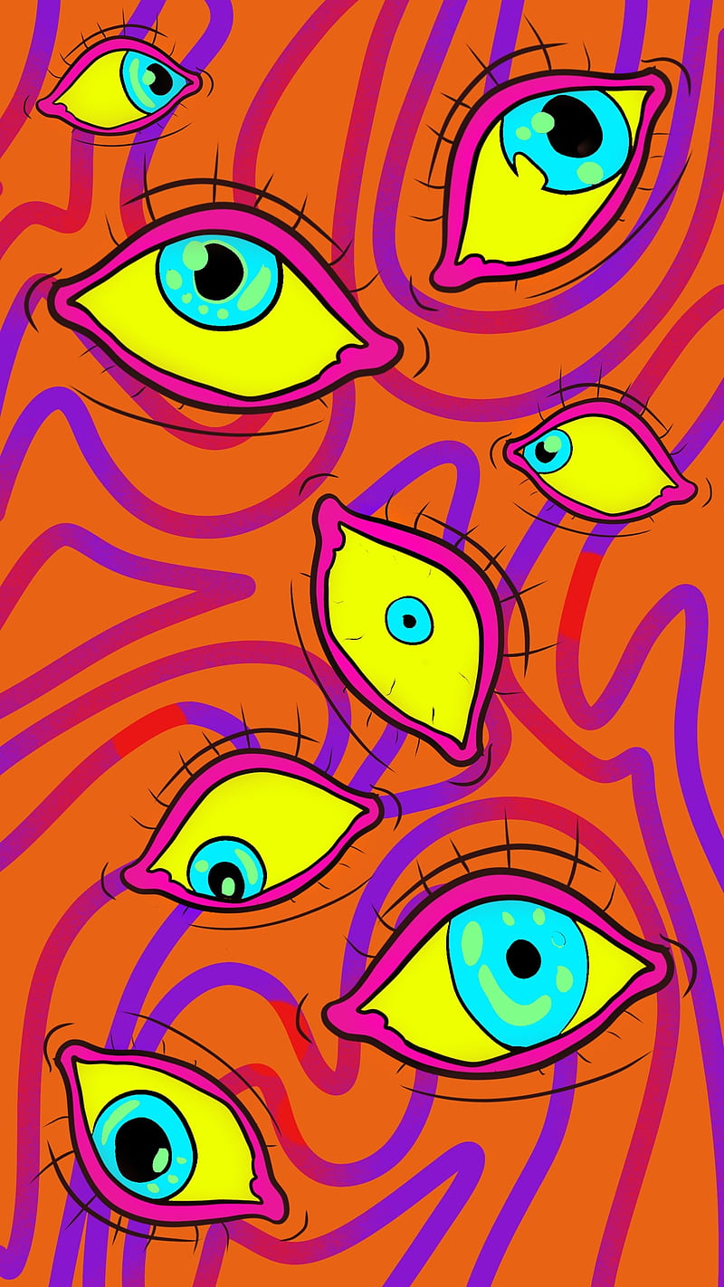 Trippy Dark Aesthetic Doodle HD wallpaper  Peakpx