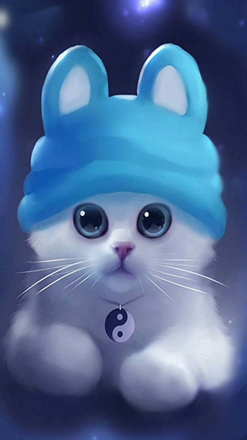 25 Cute Cat ideas | cute anime cat, cute drawings, chibi cat