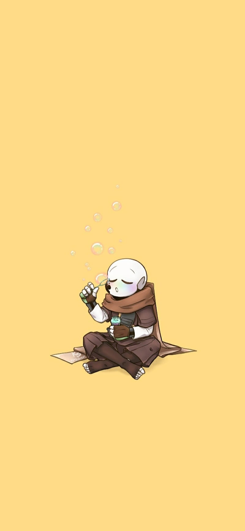 Ink Sans Wallpaper - Colaboratory