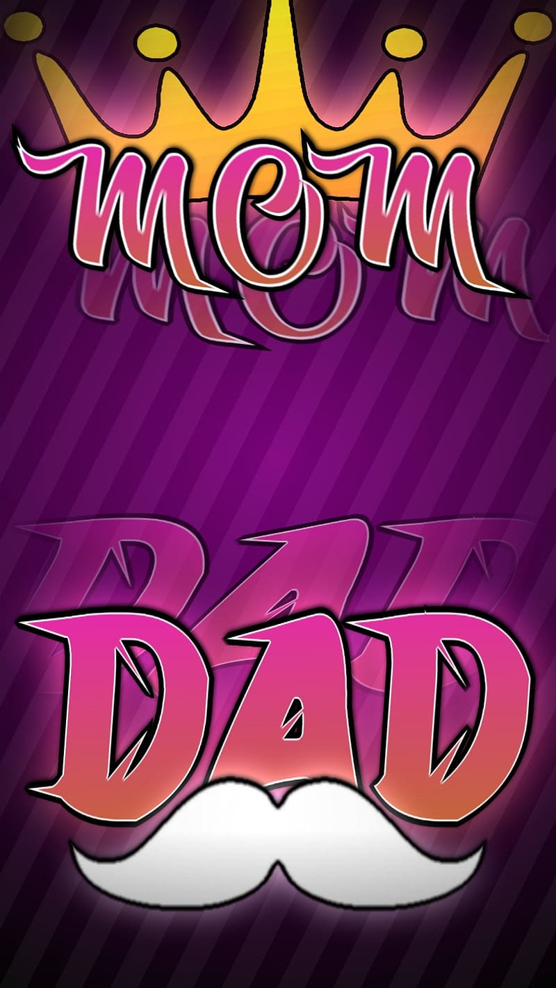 I Love You Mom Dad, mom dad, mom, dad, love, HD phone wallpaper