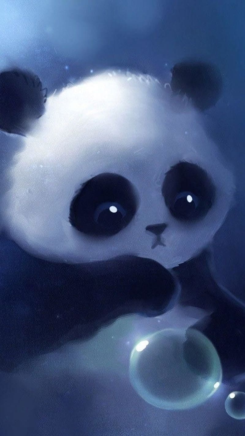 3D Cute Panda 3d kawaii HD wallpaper  Pxfuel