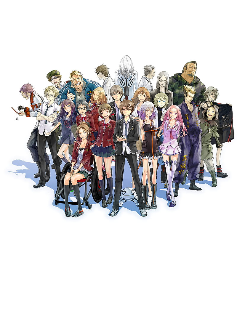 HD guilty crown characters wallpapers