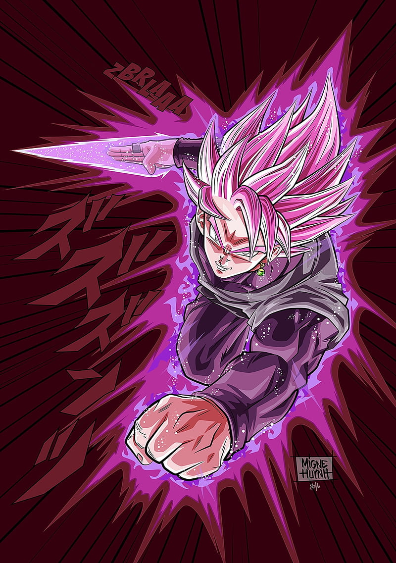 Goku Black Rose Hd Phone Wallpaper Peakpx