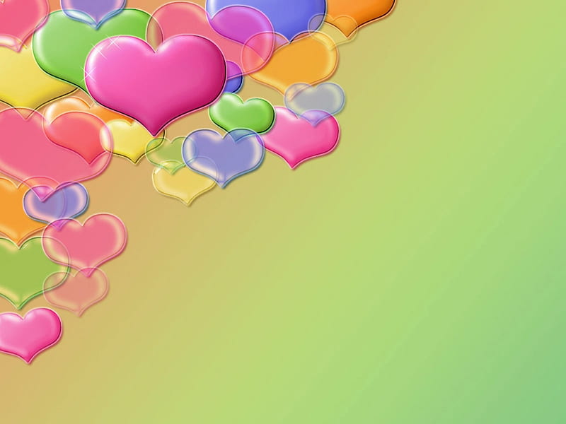 Colorful Heart, valentines, valentines day, colorful, its so cool, valentine, corazones, own creativity, birtay, love, heart, colorful hearts, self made, mothers day, HD wallpaper