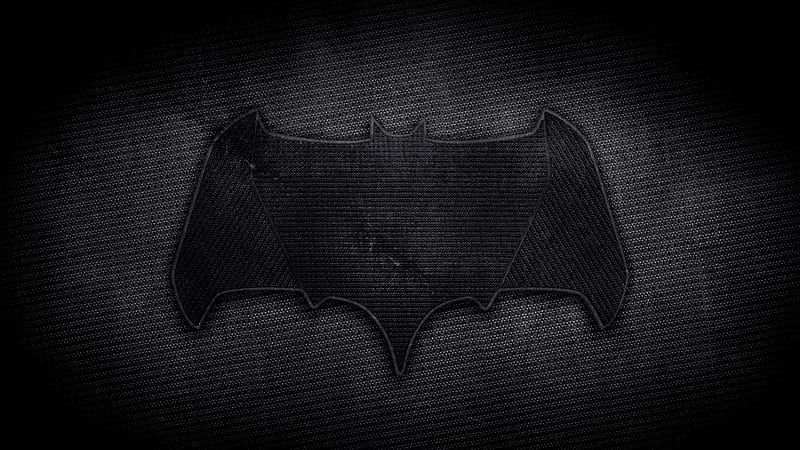 Batman logo dark background, HD wallpaper