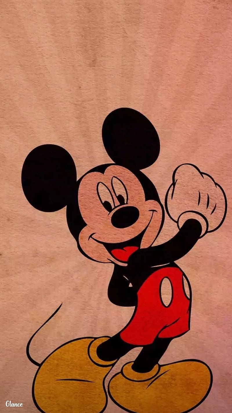 Mickey mouse, mickey, minie, HD phone wallpaper