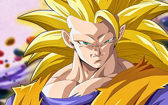 Goku ssj 3, anime, ball, dragon, goku ss3, ssj3, super, HD phone wallpaper