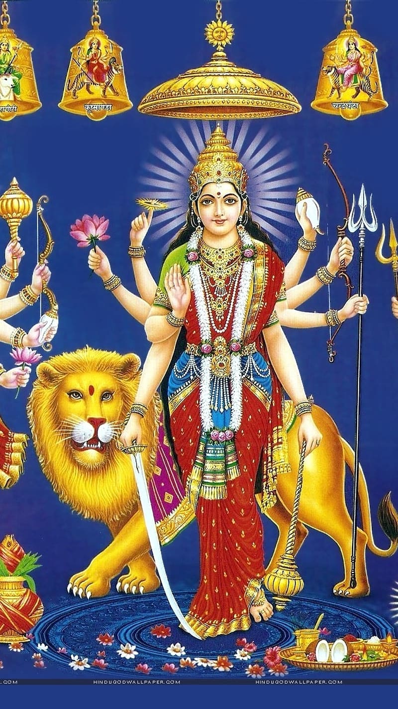 Maa Durga Ki .Ambaji Mataji, maa durga ki, durga, maa, lord, devi, HD phone  wallpaper | Peakpx