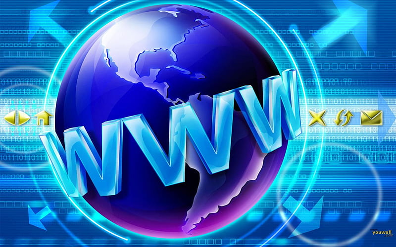 The World Wide Web, the net, cyber, www, the internet, HD wallpaper