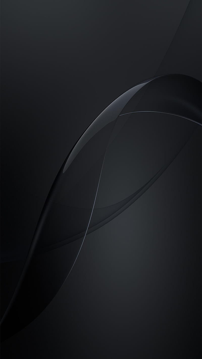 Curved lines black black gold edge edge galaxy HD phone wallpaper   Peakpx