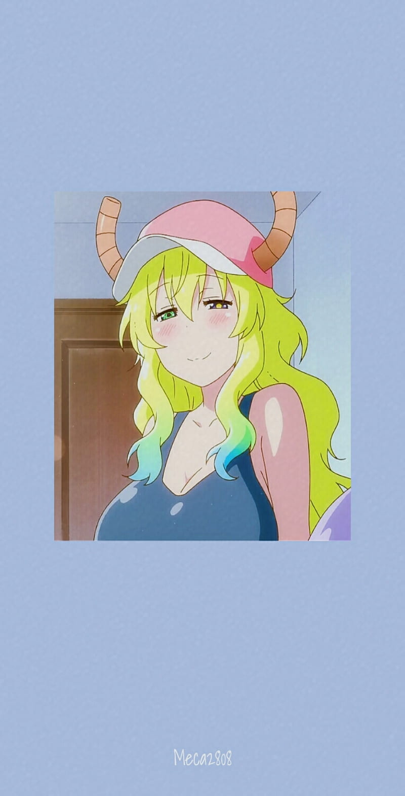 Lucoa, anime girl, anime, maid dragon, HD phone wallpaper