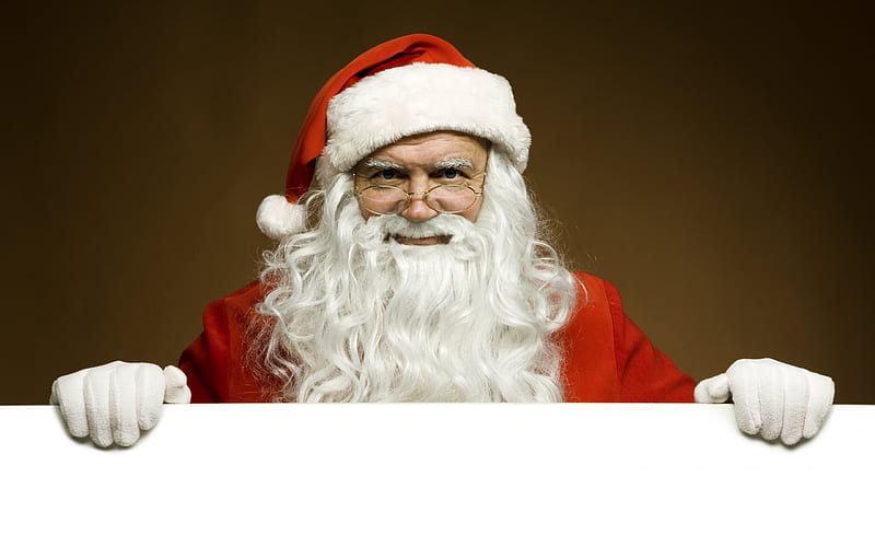 Santa Claus, Christmas, New Year, HD wallpaper