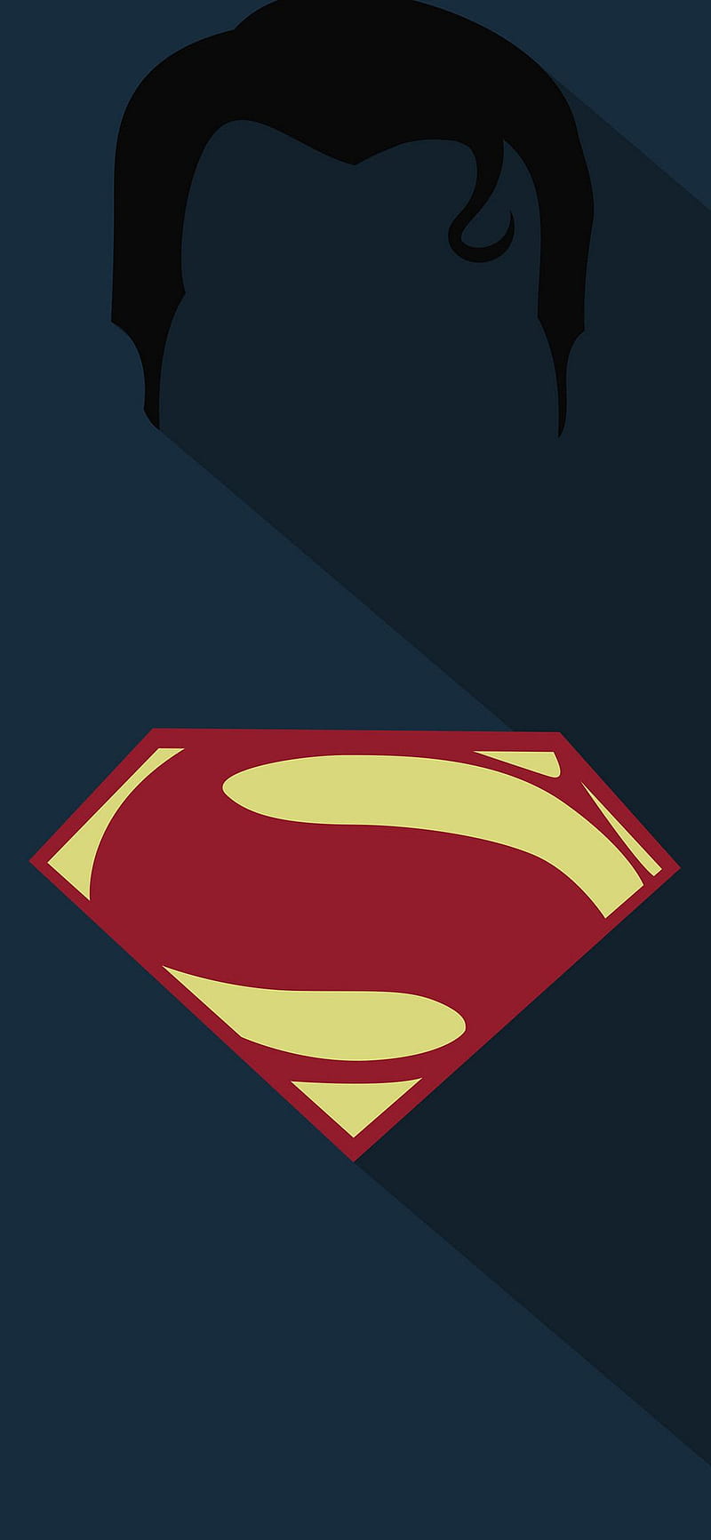 Superman , comic, dc, logo, man of steel, super, HD phone wallpaper