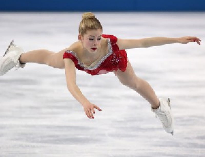Gracie Gold ~ Olympics Figure Skating Gold Metal Winner Sochi 2014, TALENTED, GOLD METAL WINNER, SKATER, BEAUTIFUL, HD wallpaper