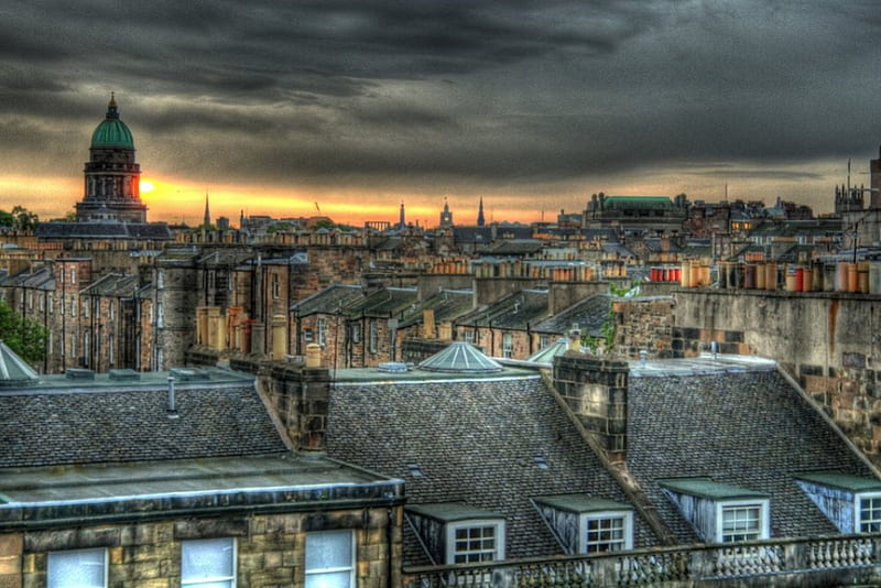 Edinburgh Sunrise, sunrise, edinburgh, HD wallpaper | Peakpx