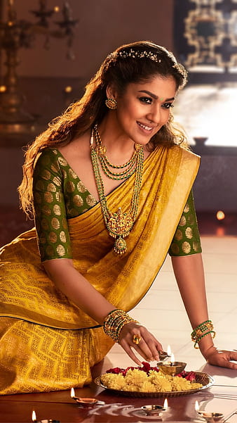 Nayanthara Linen Saree with Zari border - MS Handloom