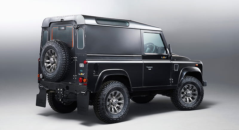 Land Rover Defender LXV 65th Anniversary Special Edition (2013) - Rear , car, HD wallpaper Land Rover Defender LXV 65th Anniversary Special Edition (2013) - Rear , car, HD wallpaper