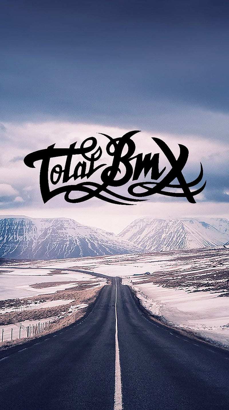 Total BMX road, bmx, landscapes, road, skatepark, snow, total bmx, HD phone wallpaper